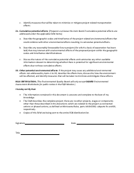 Environmental Assessment Worksheet - Minnesota, Page 13