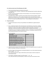 Environmental Assessment Worksheet - Minnesota, Page 2