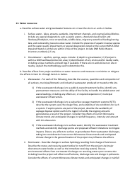 Environmental Assessment Worksheet - Minnesota, Page 7