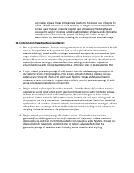 Environmental Assessment Worksheet - Minnesota, Page 9