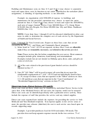 Instructions for Cost Survey - Alaska, Page 4