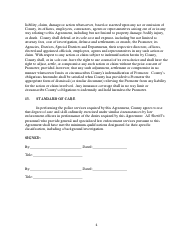 Form SO1019.01 Supplemental Law Enforcement Service Application - Monterey County, California, Page 5