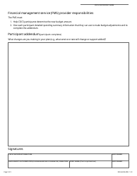 Form DHS-6633A-ENG CDCs Community Support Plan Addendum - Minnesota, Page 2