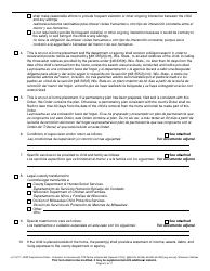 Form JC-1611T Dispositional Order - Protection or Services With Termination of Parental Rights Notice (Chapter 48) - Wisconsin (English/Spanish), Page 5