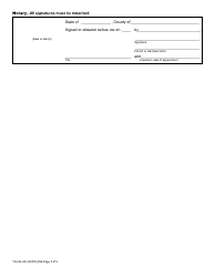 Form TS-624-004 Timeshare Company Registration Renewal - Washington, Page 3