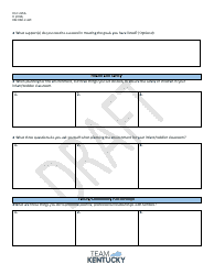 Form DOC-245A Kentucky Infant and Toddler Credential Candidate Self-assessment - Kentucky, Page 2