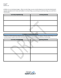 Form DOC-245A Kentucky Infant and Toddler Credential Candidate Self-assessment - Kentucky, Page 6