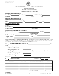 Form C-36 (C-37; LB-0375) Utilization Review Closure - Tennessee, Page 2