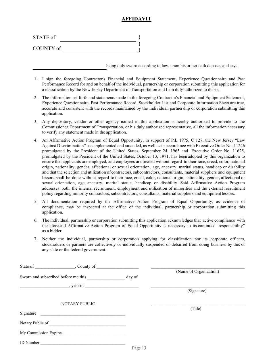 Form DC-74A Download Fillable PDF or Fill Online Contractor's Financial ...