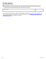 Form DHS-4786-ENG Sage and Screen Our Circle Screening Programs Medical Assistance (Ma) Presumptive Eligibility Agreement - Minnesota Health Care Programs (Mhcp) - Minnesota, Page 2