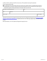 Form DHS-3872-ENG Advanced Diagnostic Imaging Assurance Statement - Minnesota Health Care Programs (Mhcp) - Minnesota, Page 2