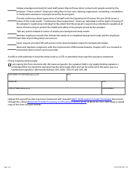 Form DHS-6189D-ENG Assistive Technology Provider Assurance Statement - Minnesota Health Care Programs (Mhcp) - Minnesota, Page 2