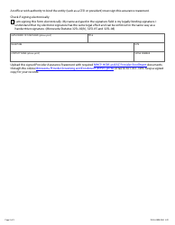 Form DHS-6189K-ENG Homemaker Provider Assurance Statement - Minnesota Health Care Programs (Mhcp) - Minnesota, Page 3