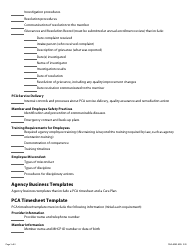 Form DHS-6005-ENG Pca Agency Provider Assurance Statement - Minnesota Health Care Programs (Mhcp) - Minnesota, Page 3