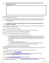 Form DHS-6189G-ENG Environmental Accessibility Provider Assurance Statement - Minnesota Health Care Programs (Mhcp) - Minnesota, Page 2