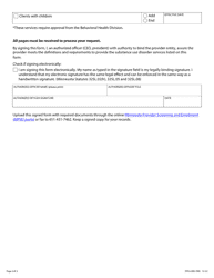 Form DHS-6382-ENG Outpatient Behavioral Health Fund (Bhf) Service Request - Minnesota Health Care Programs (Mhcp) - Minnesota, Page 2