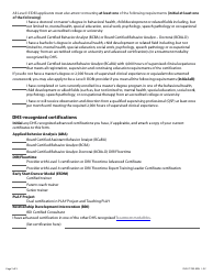 Form DHS-7120D-ENG Early Intensive Developmental and Behavioral Intervention (Eidbi) Level I Provider Assurance Statement - Minnesota Health Care Programs (Mhcp) - Minnesota, Page 2