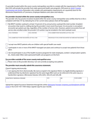 Form DHS-5078-ENG Limiting Mhcp Caseload (Rule 101) Provider Assurance Statement (Dental) - Minnesota Health Care Programs (Mhcp) - Minnesota, Page 2