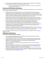 Form DHS-7754-ENG Substance Use Disorder (Sud) Provider Assurance Statement - Professionals - Minnesota Health Care Programs (Mhcp) - Minnesota, Page 2