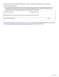 Form DHS-7689-ENG Critical Access Mental Health Provider Assurance Statement - Minnesota Health Care Programs - Minnesota, Page 2