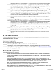 Form DHS-6189X-ENG Customized Living Provider Assurance Statement - Minnesota Health Care Programs (Mhcp) - Minnesota, Page 2