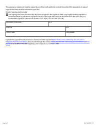 Form DHS-7968-ENG Housing Consultation Provider Assurance Statement - Minnesota Health Care Programs (Mhcp) - Minnesota, Page 2