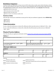 Form DHS-6368-ENG Direct Care and Treatment Organization - Provider Enrollment Application - Minnesota Health Care Programs (Mhcp) - Minnesota, Page 3