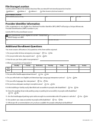Form DHS-6368-ENG Direct Care and Treatment Organization - Provider Enrollment Application - Minnesota Health Care Programs (Mhcp) - Minnesota, Page 4