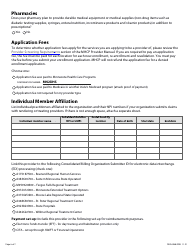 Form DHS-6368-ENG Direct Care and Treatment Organization - Provider Enrollment Application - Minnesota Health Care Programs (Mhcp) - Minnesota, Page 6