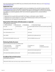 Form DHS-4016A-ENG Organization - Provider Enrollment Application - Minnesota Health Care Programs (Mhcp) - Minnesota, Page 2
