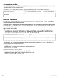 Form DHS-3535A-ENG Mhcp Organization Provider Profile Change - Minnesota Health Care Programs (Mhcp) - Minnesota, Page 3