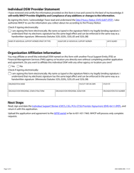 Form DHS-4469A-ENG Individual Direct Support Worker Enrollment Application (Consumer Directed Community Supports (CDCs) and Consumer Support Grant (Csg)) - Minnesota Health Care Programs (Mhcp) - Minnesota, Page 3