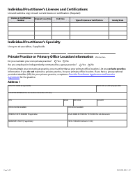 Form DHS-3535-ENG Mhcp Individual Provider Profile Change - Minnesota Health Care Programs (Mhcp) - Minnesota, Page 2