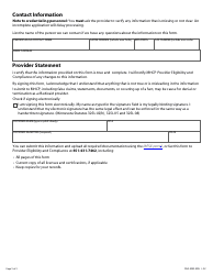 Form DHS-3535-ENG Mhcp Individual Provider Profile Change - Minnesota Health Care Programs (Mhcp) - Minnesota, Page 5