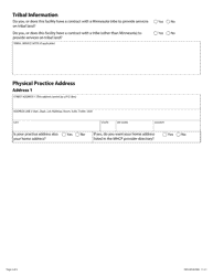 Form DHS-8018-ENG Housing Stabilization Services - Provider Enrollment Application - Minnesota Health Care Programs (Mhcp) - Minnesota, Page 3