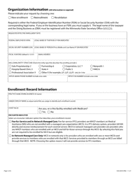 Form DHS-4015-ENG Home and Community Based Services (Hcbs) - Provider Enrollment Application - Minnesota Health Care Programs (Mhcp) - Minnesota, Page 2