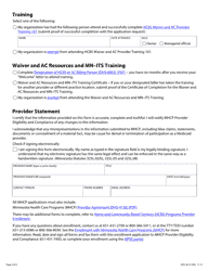 Form DHS-4015-ENG Home and Community Based Services (Hcbs) - Provider Enrollment Application - Minnesota Health Care Programs (Mhcp) - Minnesota, Page 6