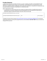 Form DHS-6638-ENG Home and Community-Based Services (Hcbs) Programs Service Request - Minnesota Health Care Programs (Mhcp) - Minnesota, Page 20