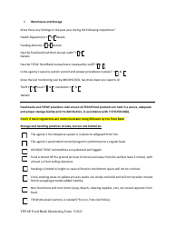Tefap Food Bank Monitoring Form - Minnesota, Page 2