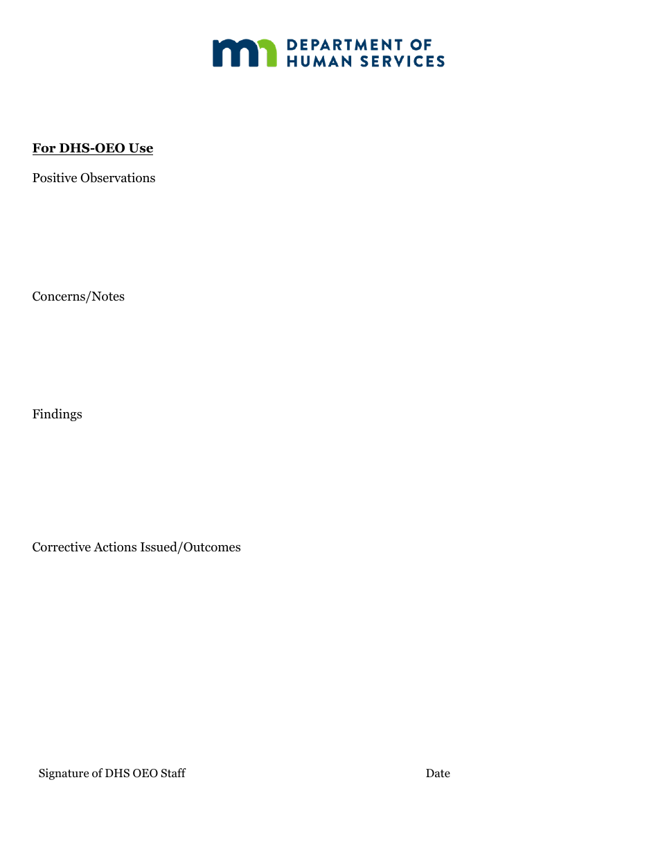 Monitor Forms for Shelf and Onsite - the Emergency Food Assistance Program (Tefap) - Minnesota, Page 5