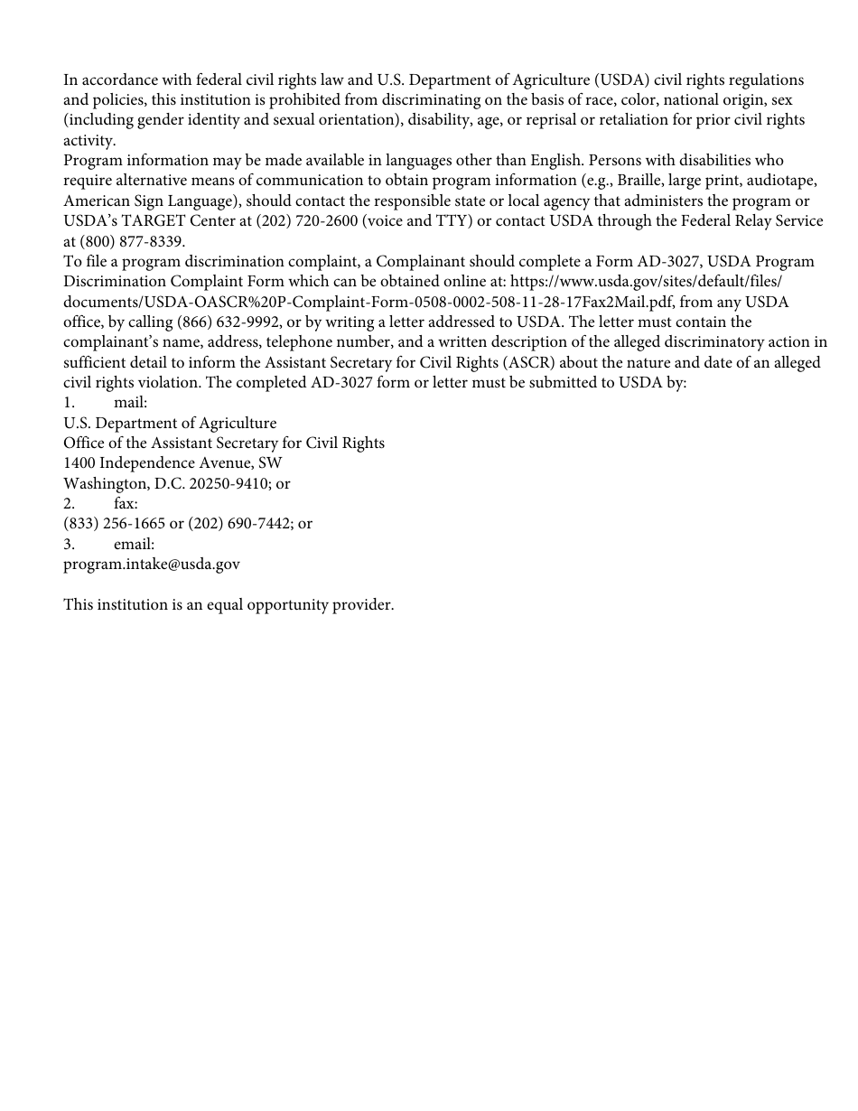 Minnesota Monitor Forms for Shelf and Onsite the Emergency Food