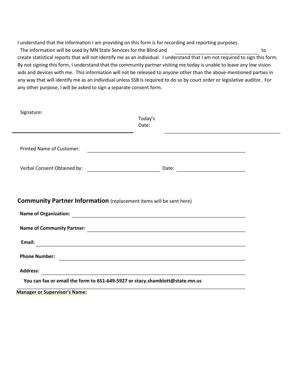 Simple Low Vision Assessment - Minnesota, Page 2