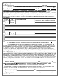 Application for Water System Operator License - Arkansas, Page 4