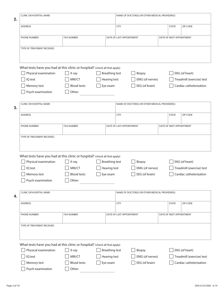 Form DHS-6125-ENG State Medical Review Team (Smrt) Adult Disability Worksheet - Minnesota, Page 3