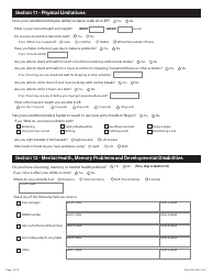 Form DHS-6125-ENG State Medical Review Team (Smrt) Adult Disability Worksheet - Minnesota, Page 7
