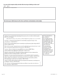 Form DHS-6126B-ENG State Medical Review Team (Smrt) Children&#039;s Continuing Disability Review Worksheet - Minnesota, Page 4