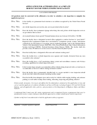 Form HSMV82997 Application for Authorization as a Private Rebuilt Motor Vehicle Inspection Facility - Florida, Page 4