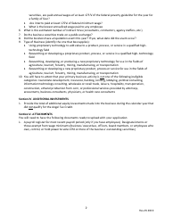 Instructions for Qualified Small Business Annual Report - Angel Tax Credit Program - Minnesota, Page 2