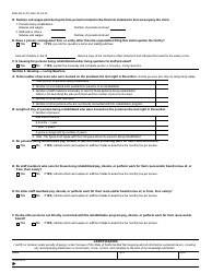 Form BOE-267-R Welfare Exemption Supplemental Affidavit, Rehabilitation - Living Quarters - Santa Cruz County, California, Page 2