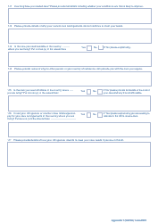 Form VAF4A Appendix 1 Family Settlement Application - United Kingdom, Page 3